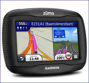 Garmin ZUMO 390 (GPS til motorsúkklu)